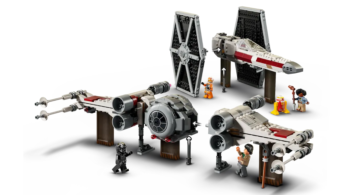 75393 LEGO Star Wars - Mash-up TIE Fighter e X-Wing