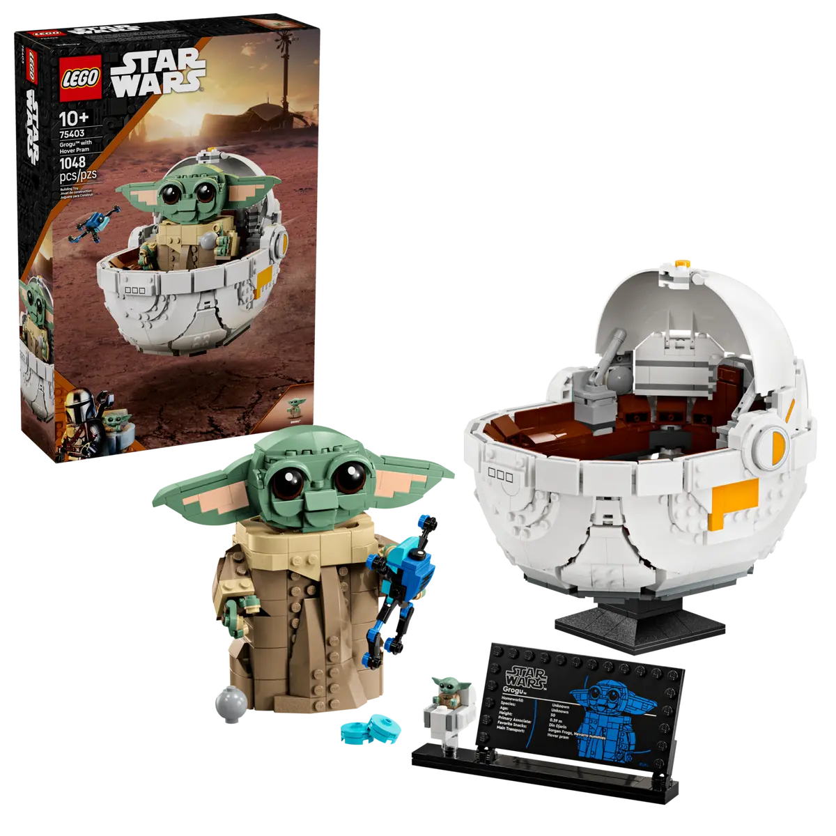 DISPONIBILE DA GENNAIO 2025 - 75403 LEGO Star Wars - Grogu™ e carrozzina