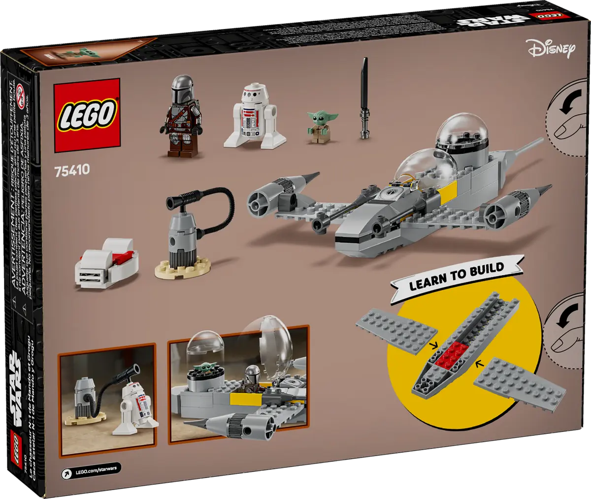 75410 LEGO Star Wars - N-1 Starfighter™ di Mando e Grogu