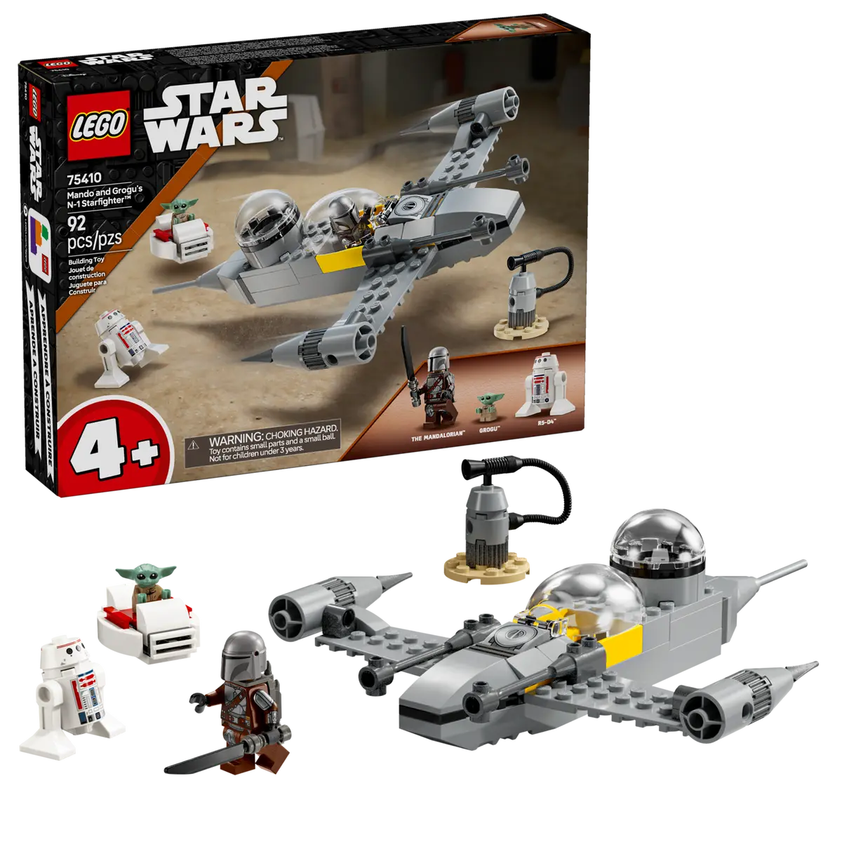 75410 LEGO Star Wars - N-1 Starfighter™ di Mando e Grogu