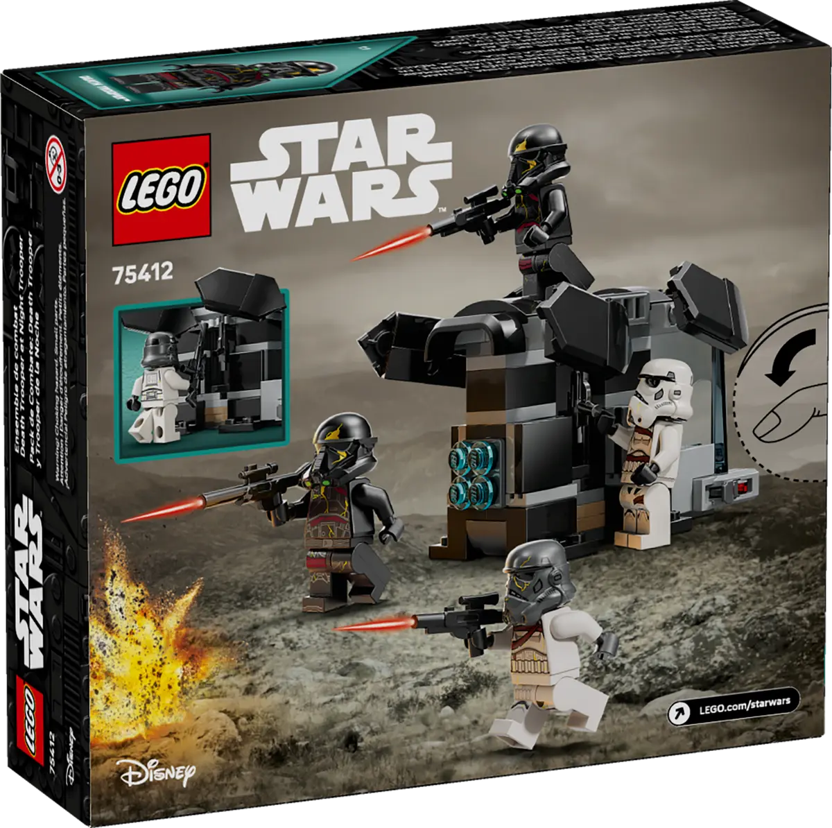 75412 LEGO Star Wars - Battle Pack Death Trooper e Night Trooper