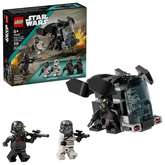 DISPONIBILE DA GIUGNO 2025 - 75412 LEGO Star Wars - Battle Pack Death Trooper e Night Trooper