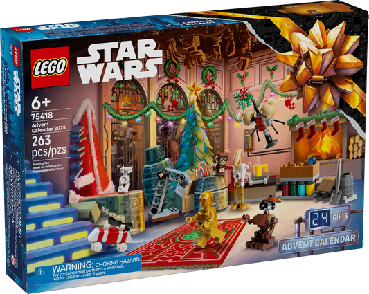 75418 LEGO Star Wars - Calendario dell’Avvento LEGO Star Wars™ 2025