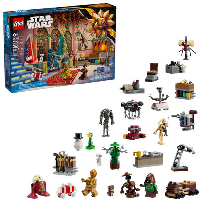 75418 LEGO Star Wars - Calendario dell’Avvento LEGO Star Wars™ 2025