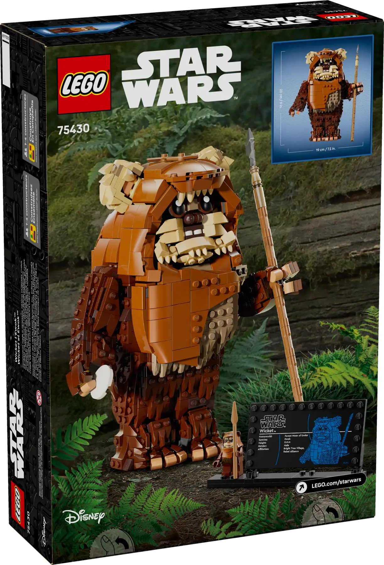 75430 ESCLUSIVA LEGO Star Wars - Wicket™ l'Ewok