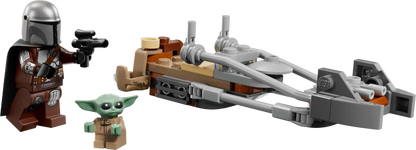 DISPONIBILE DA GENNAIO 2026 - 75436 LEGO Star Wars - Speeder Bike™ del Mandaloriano e di Grogu