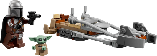 DISPONIBILE DA GENNAIO 2026 - 75436 LEGO Star Wars - Speeder Bike™ del Mandaloriano e di Grogu