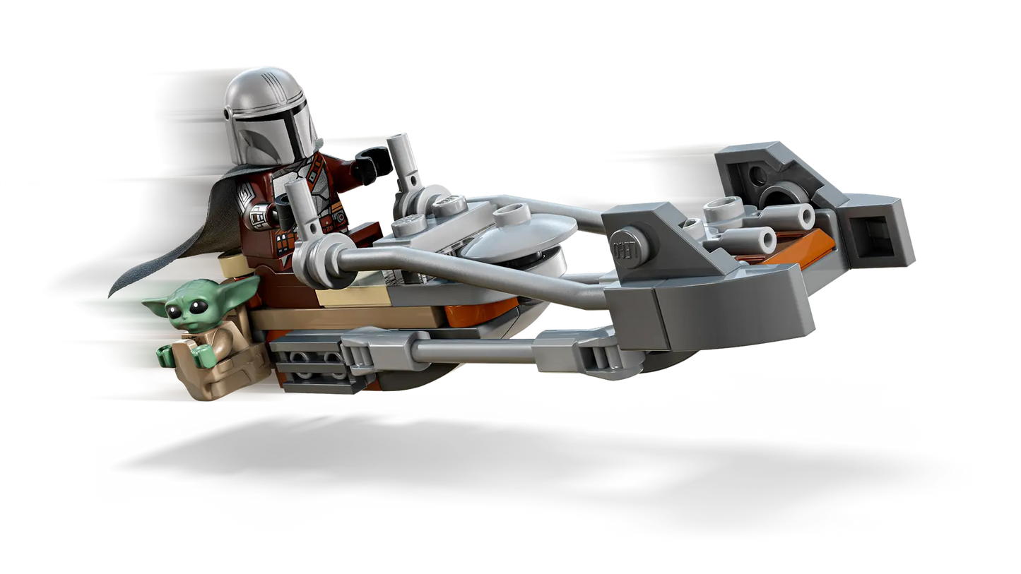 DISPONIBILE DA GENNAIO 2026 - 75436 LEGO Star Wars - Speeder Bike™ del Mandaloriano e di Grogu