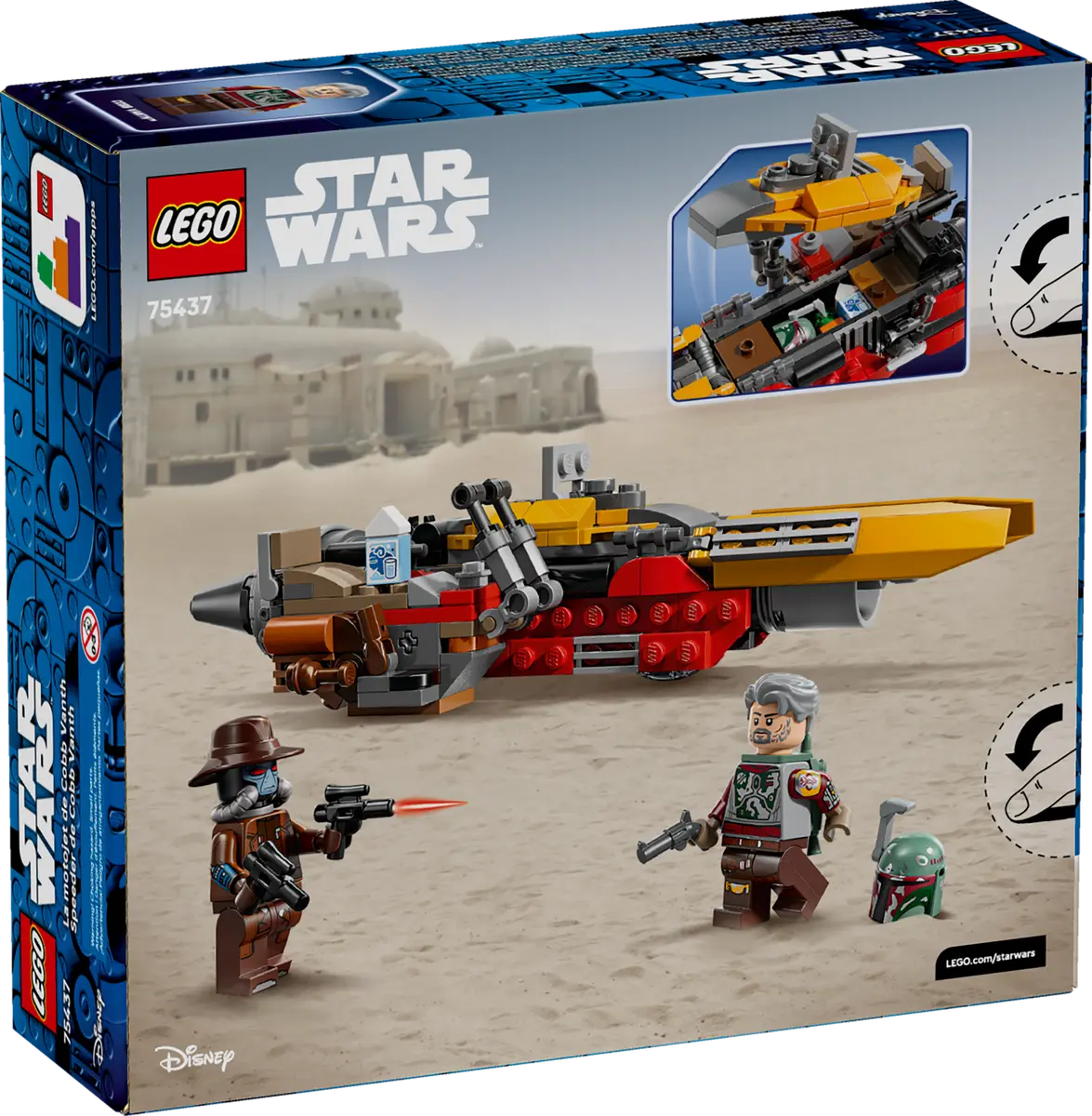 75437 LEGO Star Wars - Speeder di Cobb Vanth