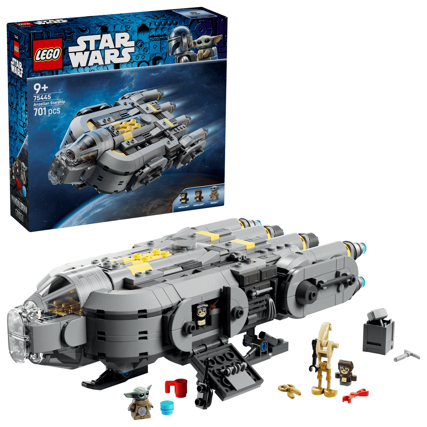 DISPONIBILE DA APRILE 2026 - 75445 LEGO Star Wars - Astronave Anzellan