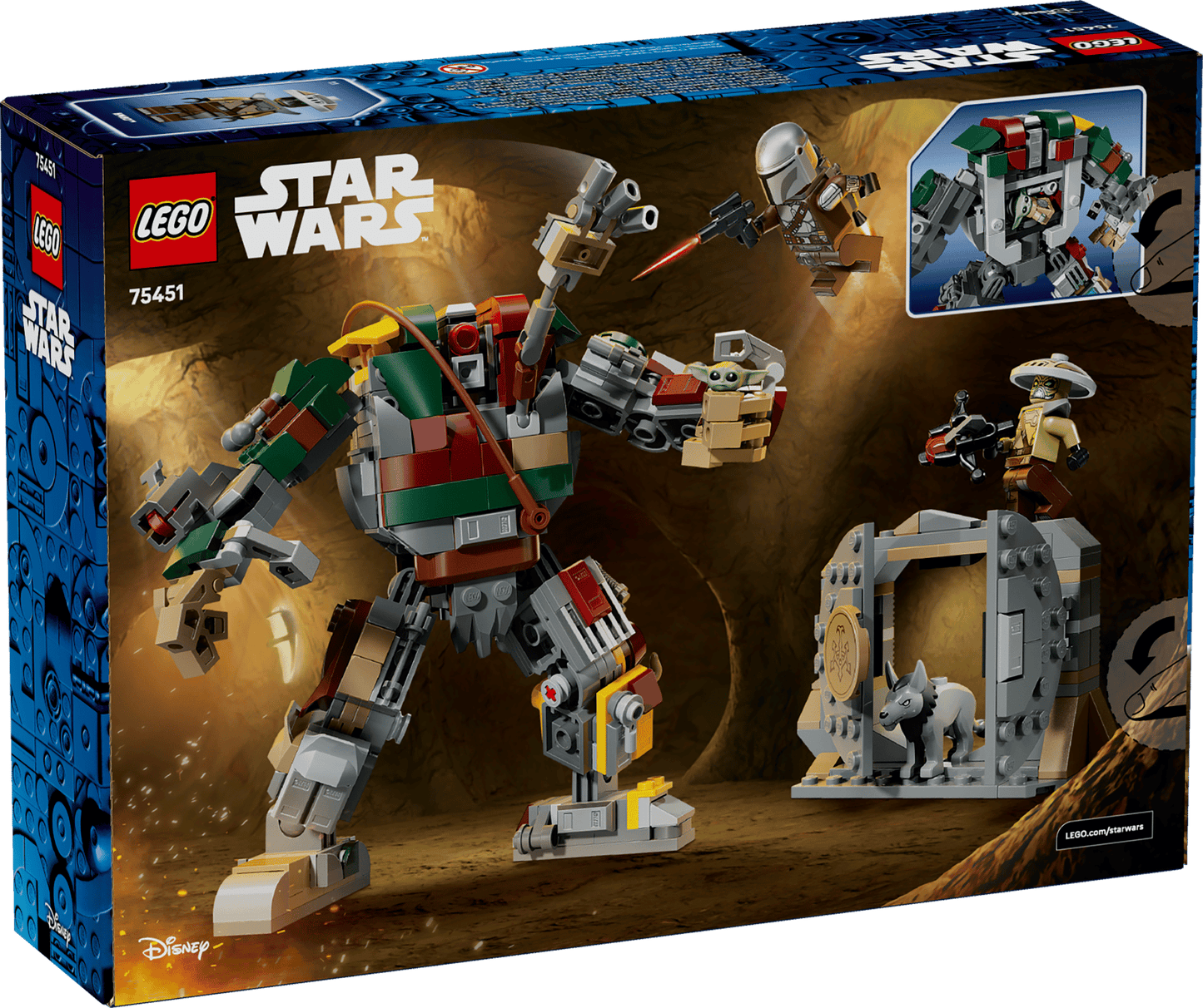DISPONIBILE DA AGOSTO 2026 - 75451 LEGO Star Wars - Resa dei conti con il Droide sentinella al Palazzo di Jabba