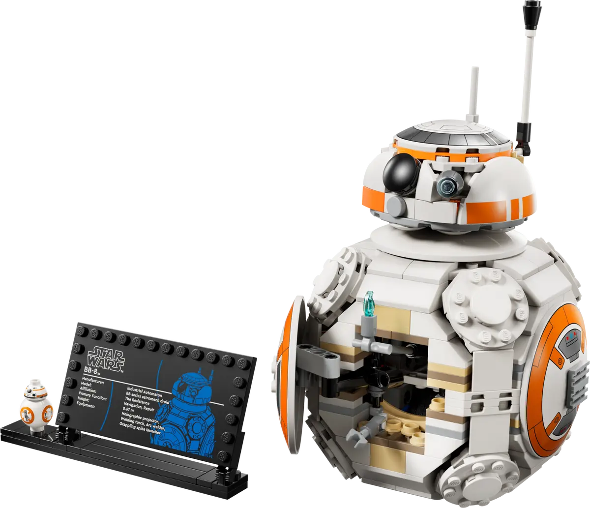 DISPONIBILE DA GENNAIO 2026 - 75452 LEGO Star Wars - Droide astromeccanico BB-8™