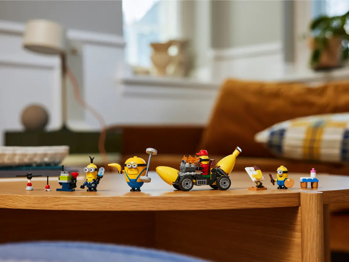 LEGO Minions 75580 - I Minions e l’auto banana