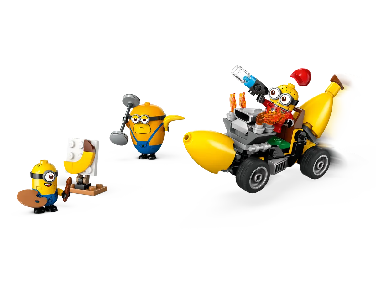 LEGO Minions 75580 - I Minions e l’auto banana