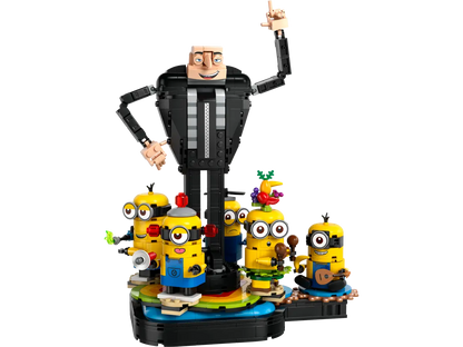 DISPONIBILE DA GIUGNO 2024 - LEGO Minions 75582 - Gru e Minions in mattoncini