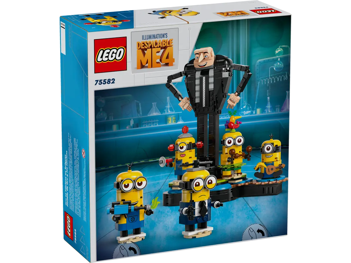 LEGO Minions 75582 - Gru e Minions in mattoncini