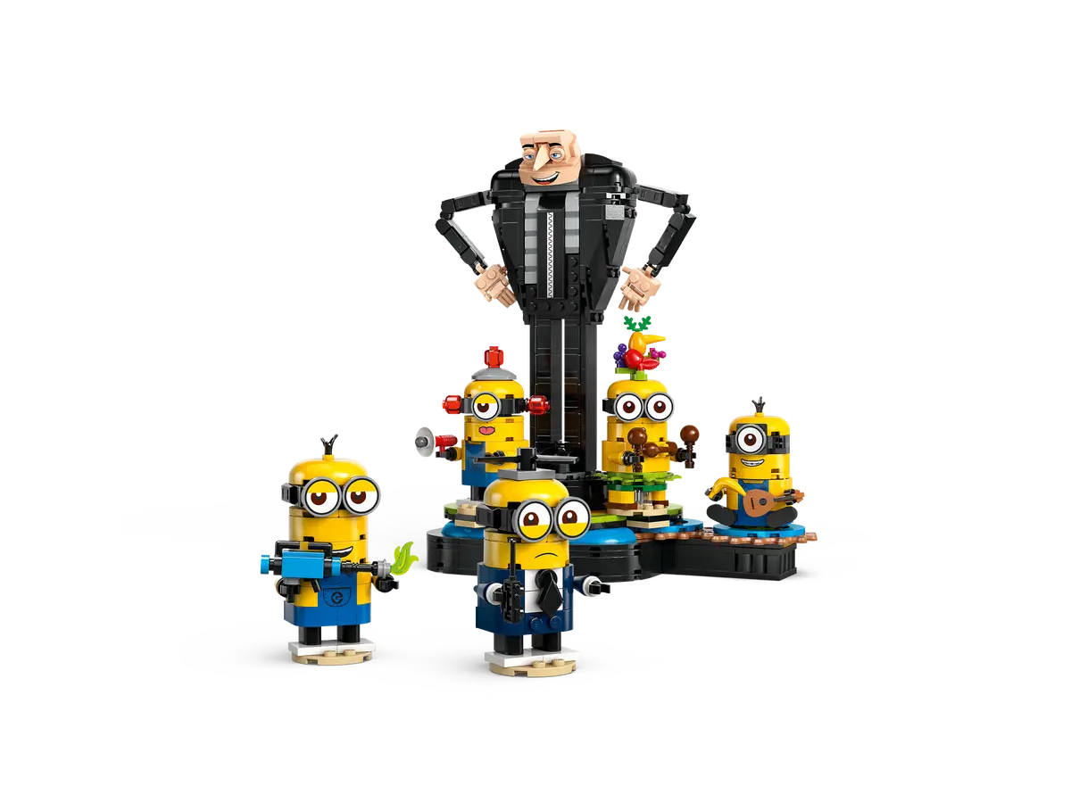 LEGO Minions 75582 - Gru e Minions in mattoncini