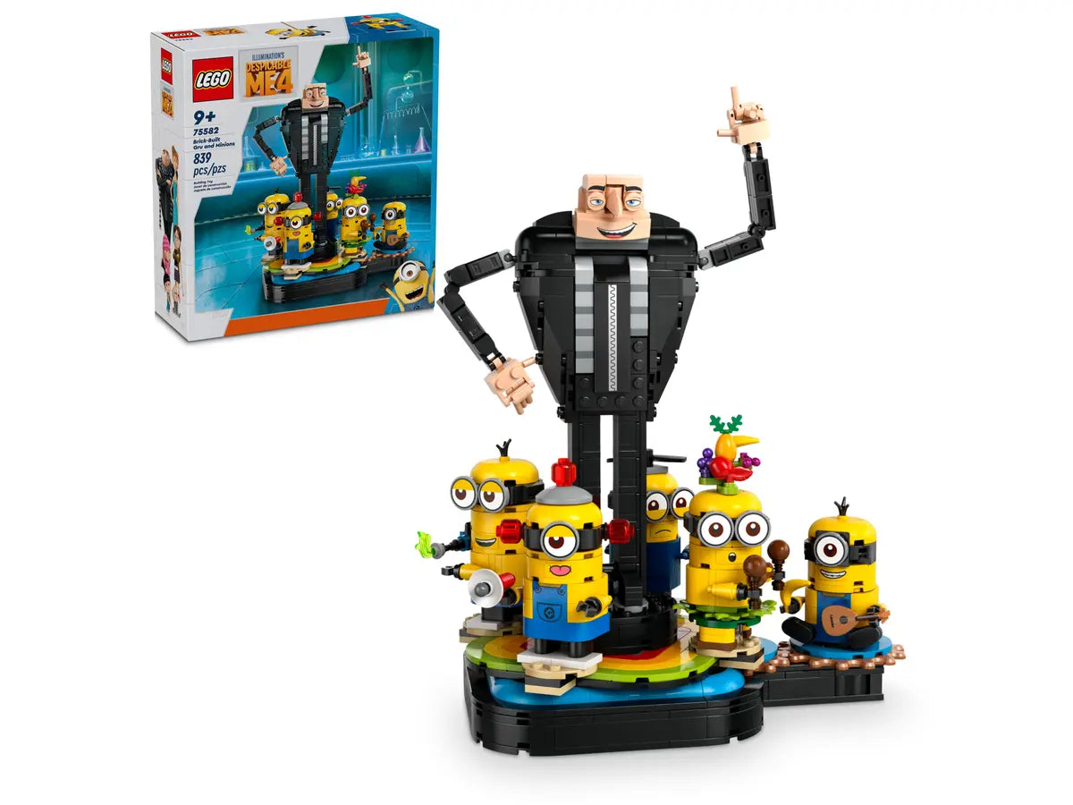 DISPONIBILE DA GIUGNO 2024 - LEGO Minions 75582 - Gru e Minions in mattoncini