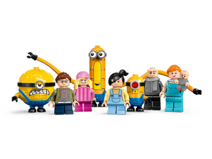 LEGO Minions 75583 - I Minions e la villa della famiglia di Gru