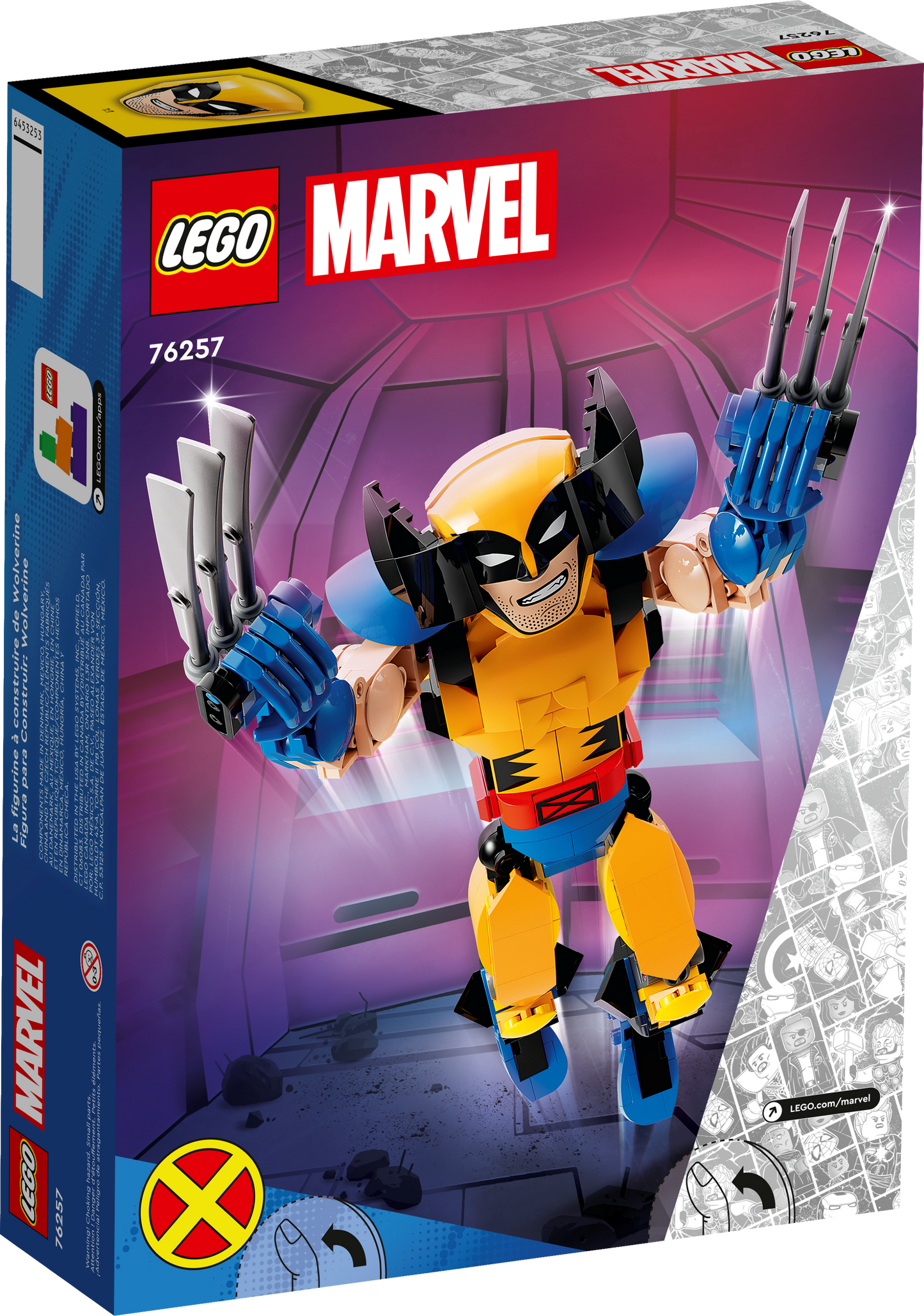 76257 LEGO Marvel Super Heroes - Personaggio di Wolverine
