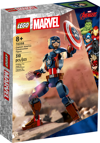 76258 LEGO Marvel Super Heroes - Personaggio di Captain America