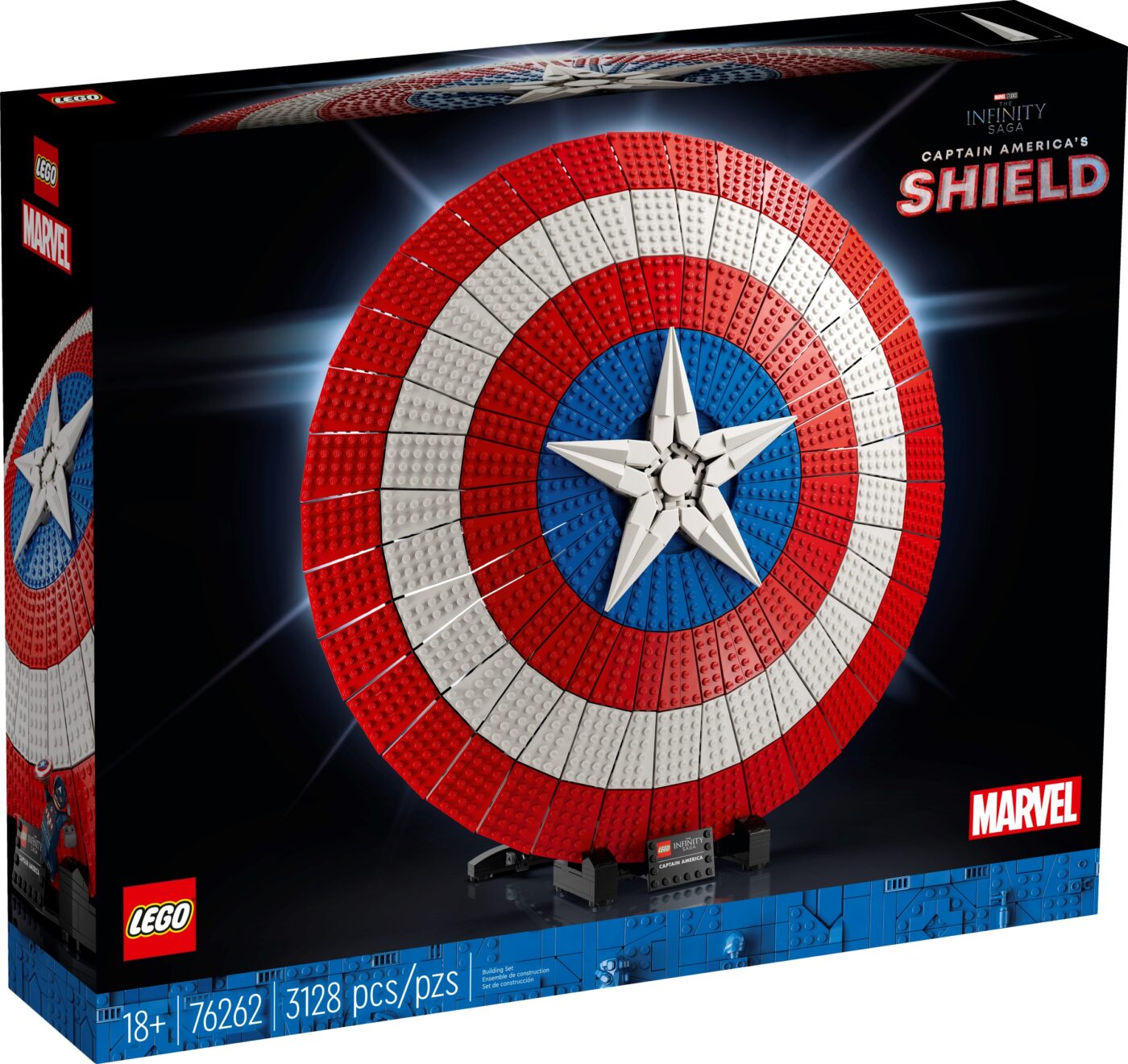 76262 LEGO Marvel Super Heroes - Lo scudo di Captain America