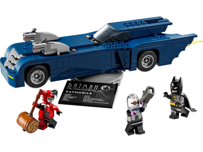 76274 LEGO DC Super Heroes - Batman con Batmobile vs. Harley Quinn e Mr. Freeze