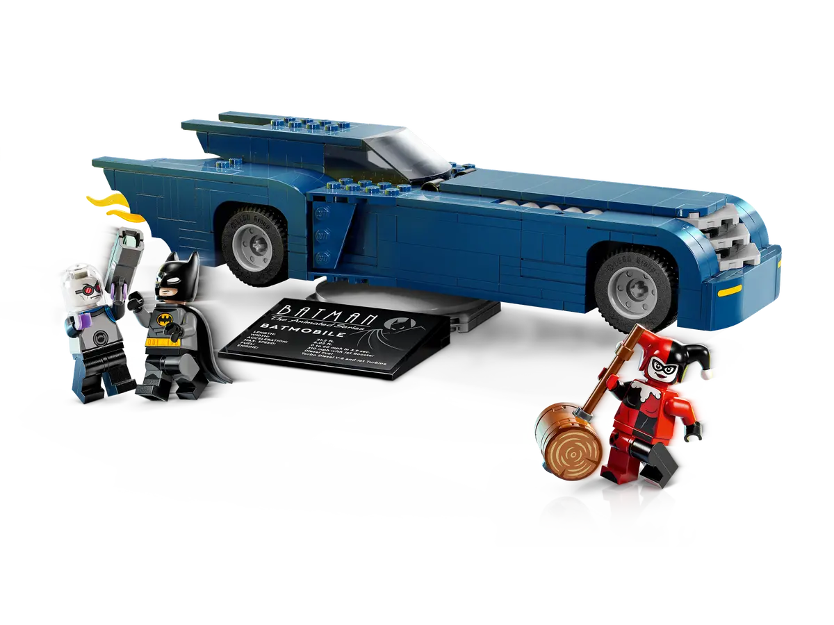 76274 LEGO DC Super Heroes - Batman con Batmobile vs. Harley Quinn e Mr. Freeze