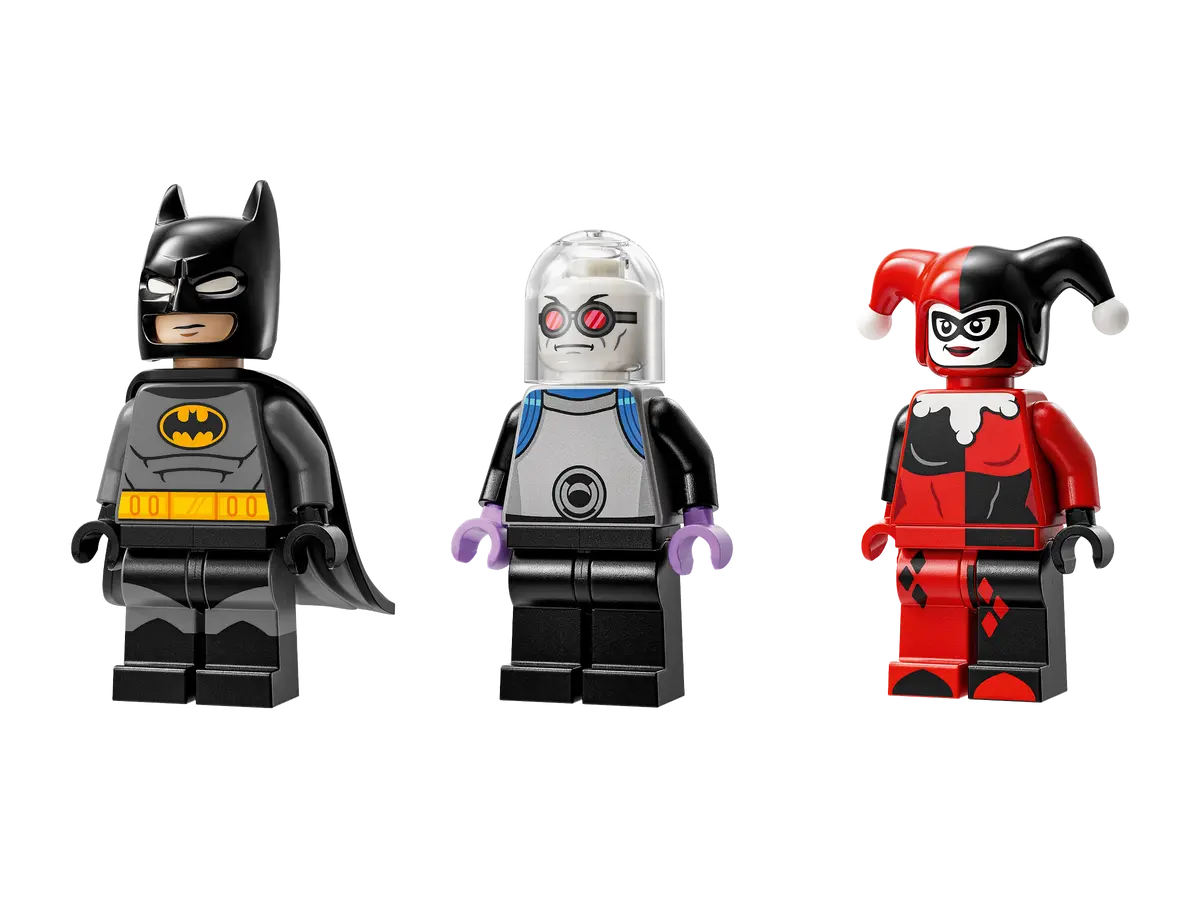 76274 LEGO DC Super Heroes - Batman con Batmobile vs. Harley Quinn e Mr. Freeze