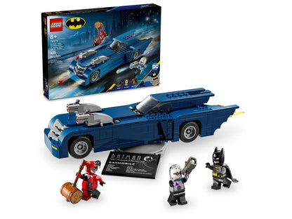 76274 LEGO DC Super Heroes - Batman con Batmobile vs. Harley Quinn e Mr. Freeze