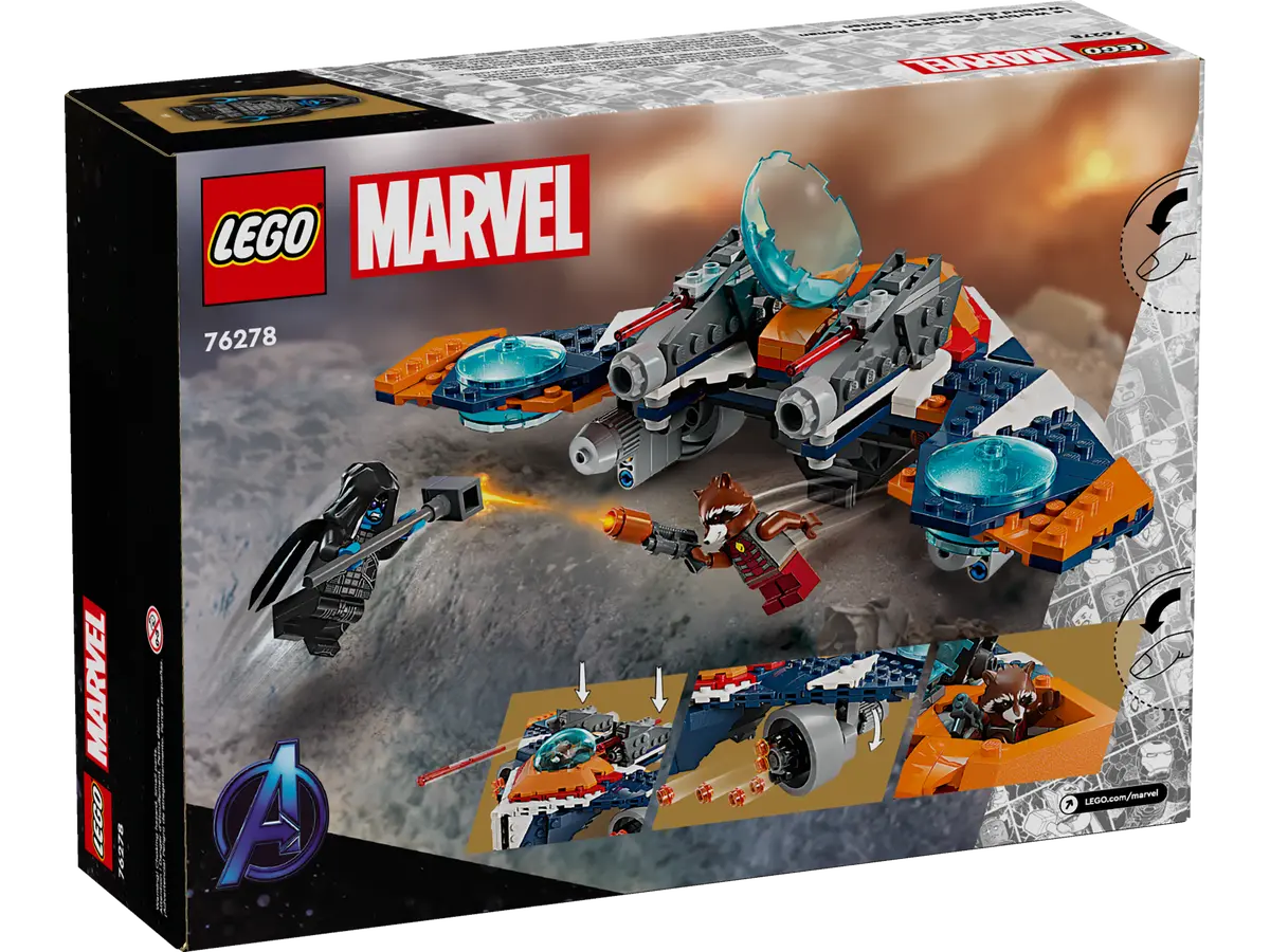 76278 LEGO Marvel - Warbird di Rocket vs. Ronan