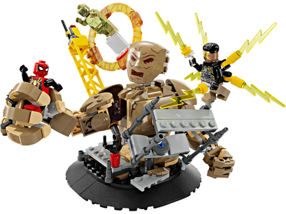 76280 LEGO Marvel Spiderman - Spider-Man vs. Uomo sabbia: Battaglia finale