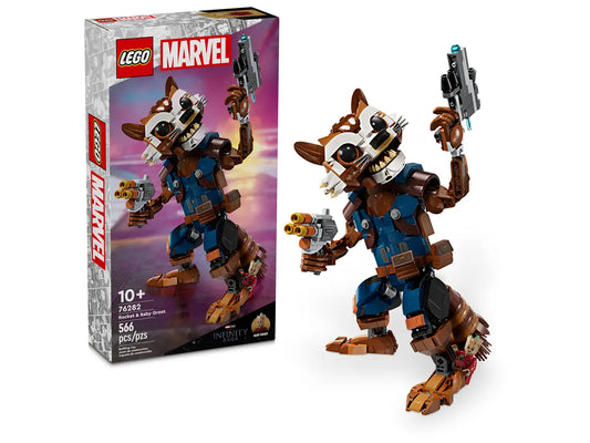 76282 LEGO Marvel - Rocket e Baby Groot