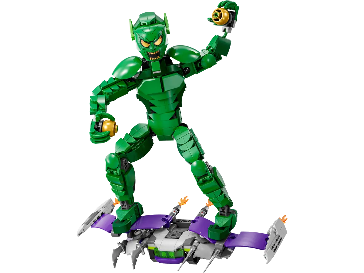 76284 LEGO Marvel - Personaggio costruibile di Goblin