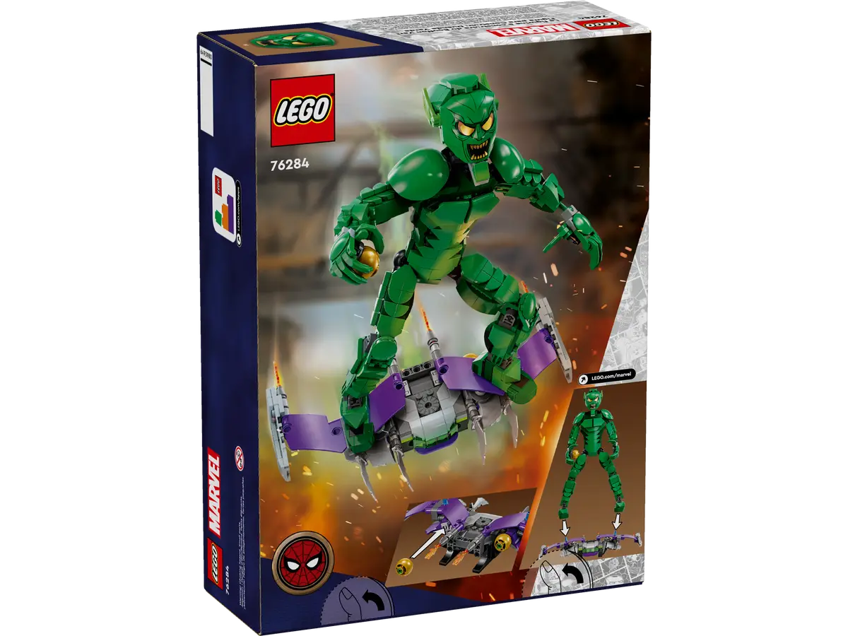 76284 LEGO Marvel - Personaggio costruibile di Goblin