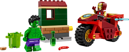 76287 LEGO Marvel - Iron Man con moto e The Hulk