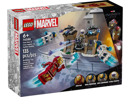 76288 LEGO Marvel - Iron Man e Legione di ferro vs. Soldato Hydra