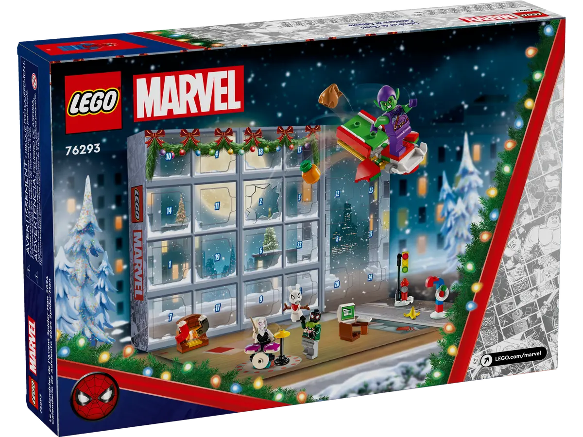 DISPONIBILE DA SETTEMBRE 2024 - 76293 LEGO Super Heroes Calendario dell'Avvento Super Heroes 2024