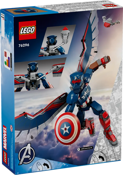 76296 LEGO Marvel - Nuovo personaggio costruibile di Captain America