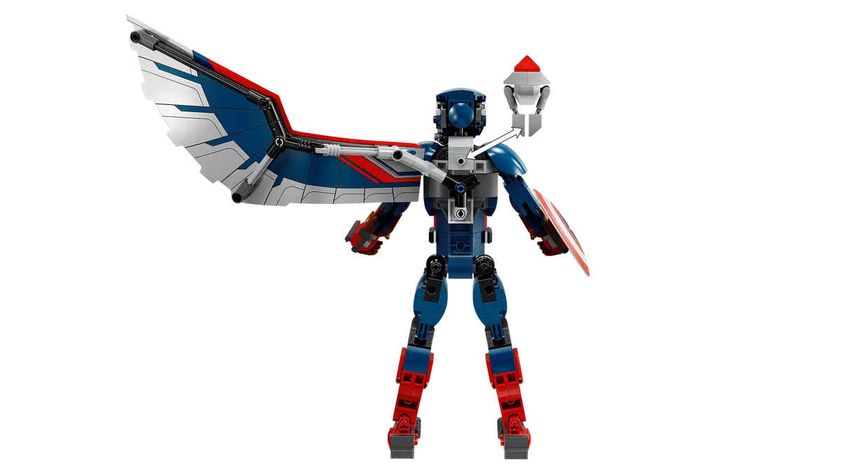 76296 LEGO Marvel - Nuovo personaggio costruibile di Captain America