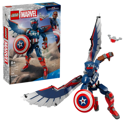 76296 LEGO Marvel - Nuovo personaggio costruibile di Captain America