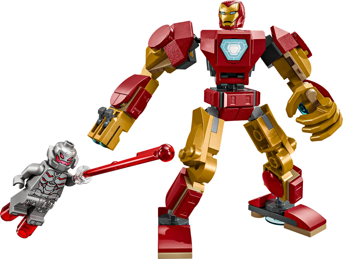 DISPONIBILE DA GENNAIO 2025 - 76307 LEGO Marvel - Mech di Iron Man contro Ultron