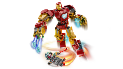 DISPONIBILE DA GENNAIO 2025 - 76307 LEGO Marvel - Mech di Iron Man contro Ultron