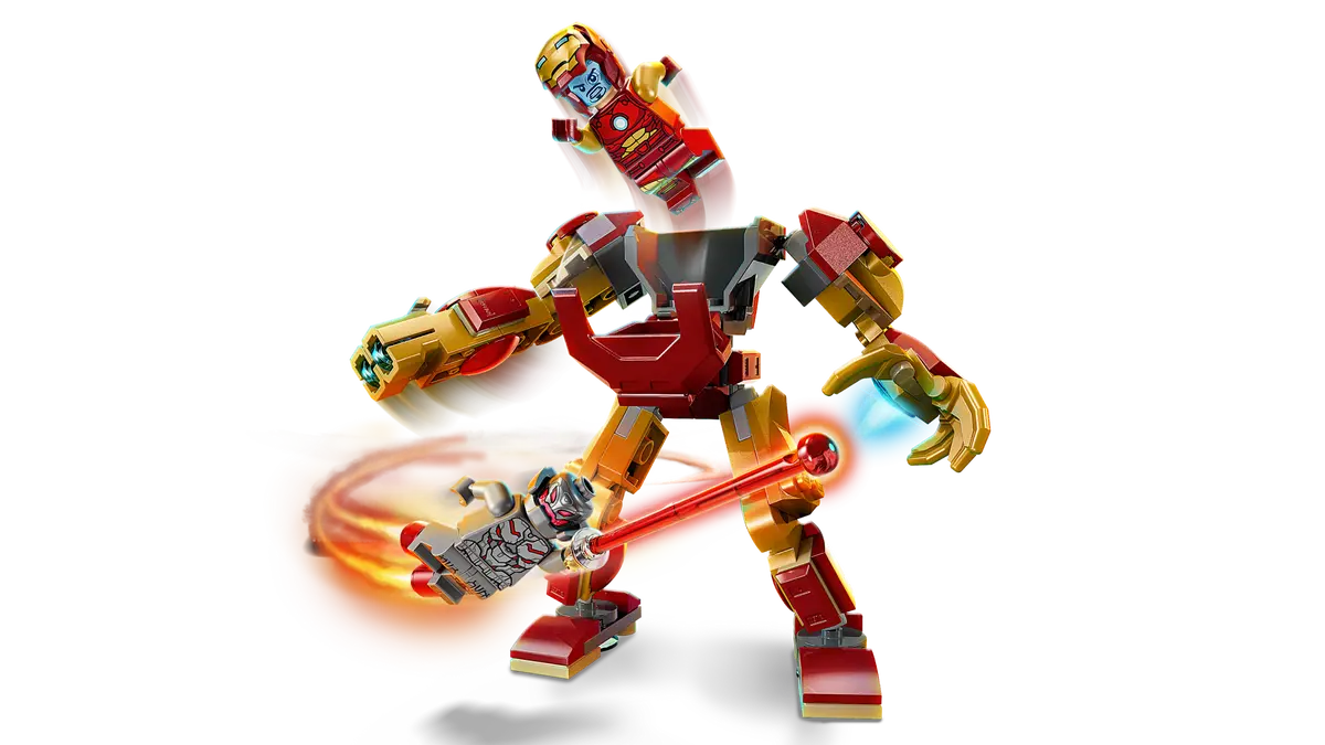 DISPONIBILE DA GENNAIO 2025 - 76307 LEGO Marvel - Mech di Iron Man contro Ultron