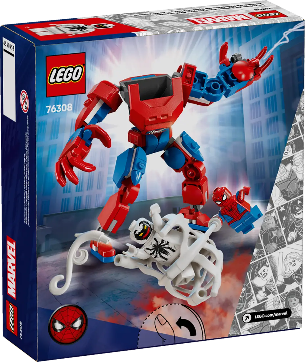 DISPONIBILE DA GENNAIO 2025 - 76308 LEGO Marvel - Mech di Spider-Man contro Anti-Venom