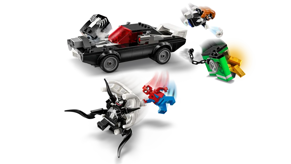 DISPONIBILE DA GENNAIO 2025 - 76309 LEGO Marvel - Spider-Man contro Muscle Car di Venom