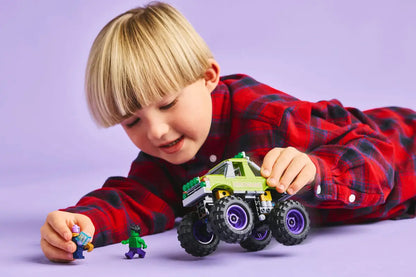 DISPONIBILE DA APRILE 2025 - 76312 LEGO Marvel - Truck di Hulk contro Thanos
