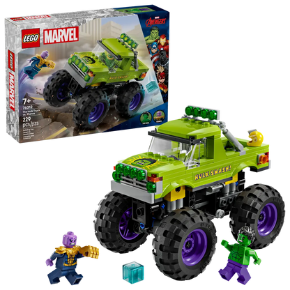 DISPONIBILE DA APRILE 2025 - 76312 LEGO Marvel - Truck di Hulk contro Thanos
