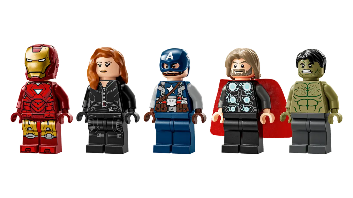 DISPONIBILE DA GENNAIO 2025 - 76313 LEGO Marvel - Logo e Minifigure MARVEL