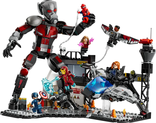 DISPONIBILE DA GENNAIO 2025 - 76314 LEGO Marvel - Azione di battaglia Captain America: Civil War